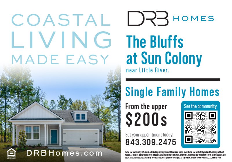 DRB Homes - Bluffs at Sun Colony - Ad