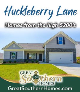 Side Banner for Great Southern Homes - Huckleberry Lane