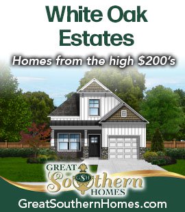 Side Banner for Great Southern Homes - White Oak Estates