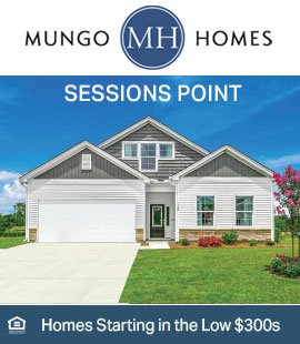 Side Banner for Mungo Homes - Sessions Point