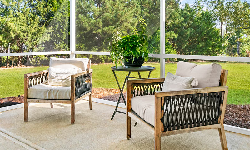 Great Southern Homes - Rolling Hills - Wisteria-II - Screened Porch