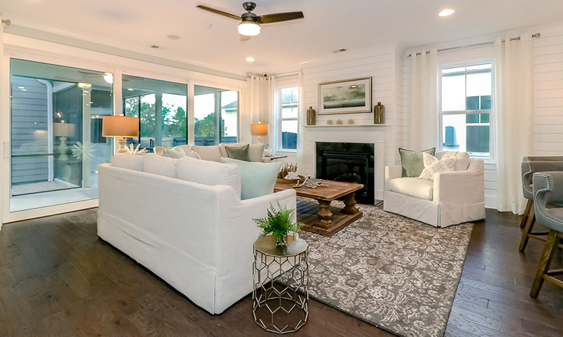 Pulte Homes - Devaun Park - Living Room