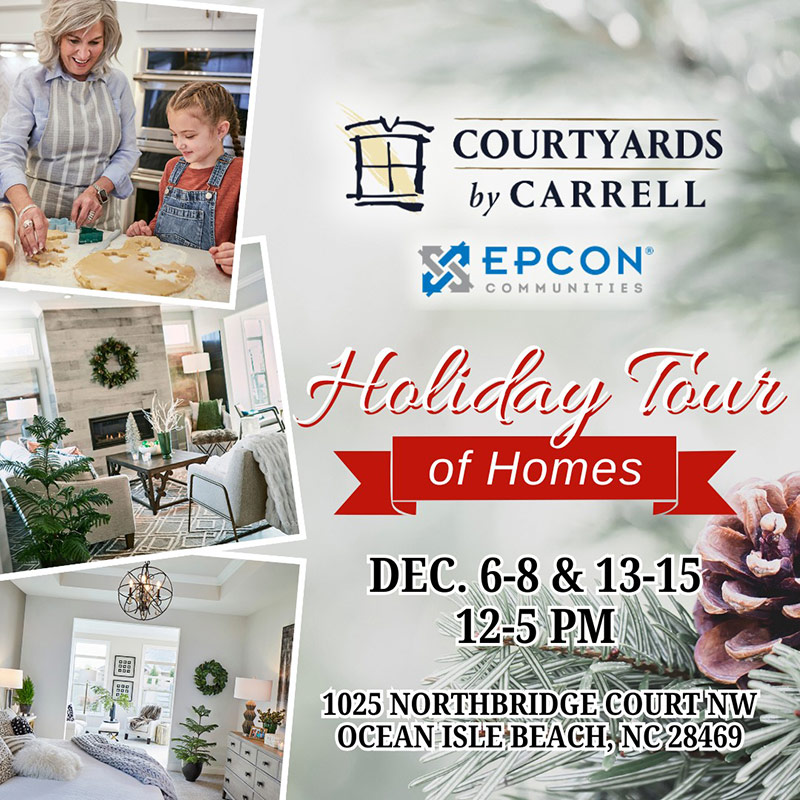 Courtyards by Carrell - Holiday Tour of Homes