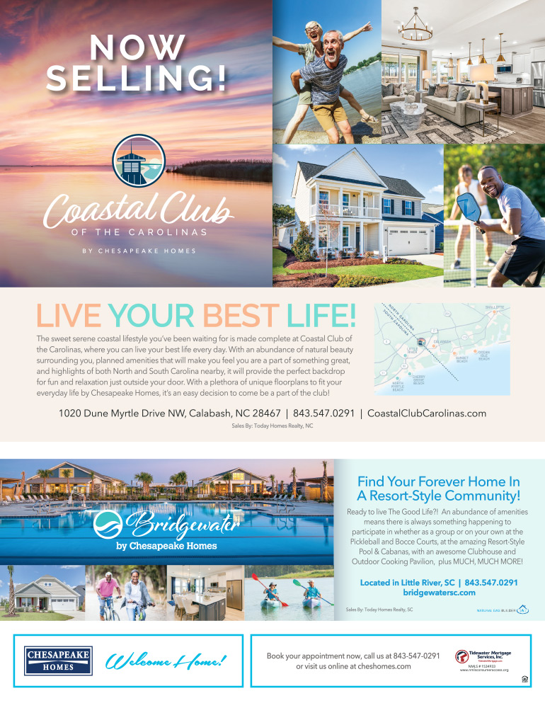 Chesapeake Homes - Coastal Club / Bridgewater - Ad