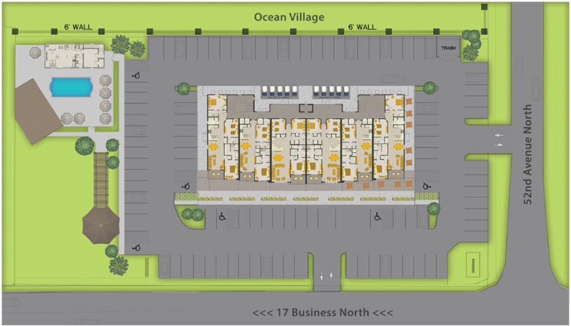 Nations Homes - Dunes Marketplace - Site Map